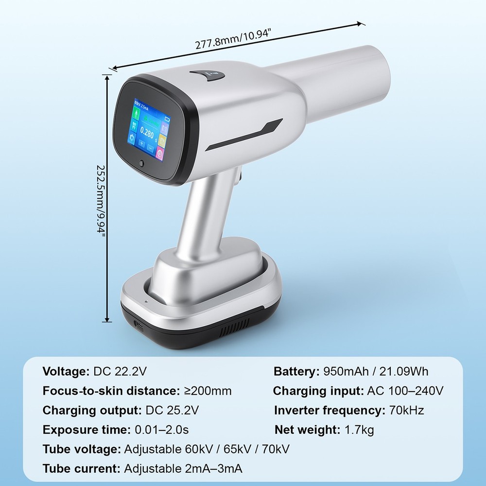Dental Mobile Scatter Shield X Digital Touch Machine RayMachine High Frequency