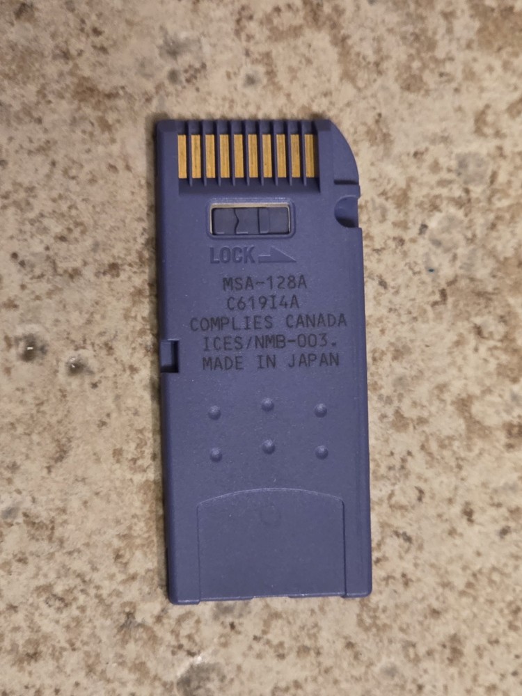 2 SanDisk 256MB Memory Stick Pro Card Magic Gate & 1 Sony 128MB Memory Stick.