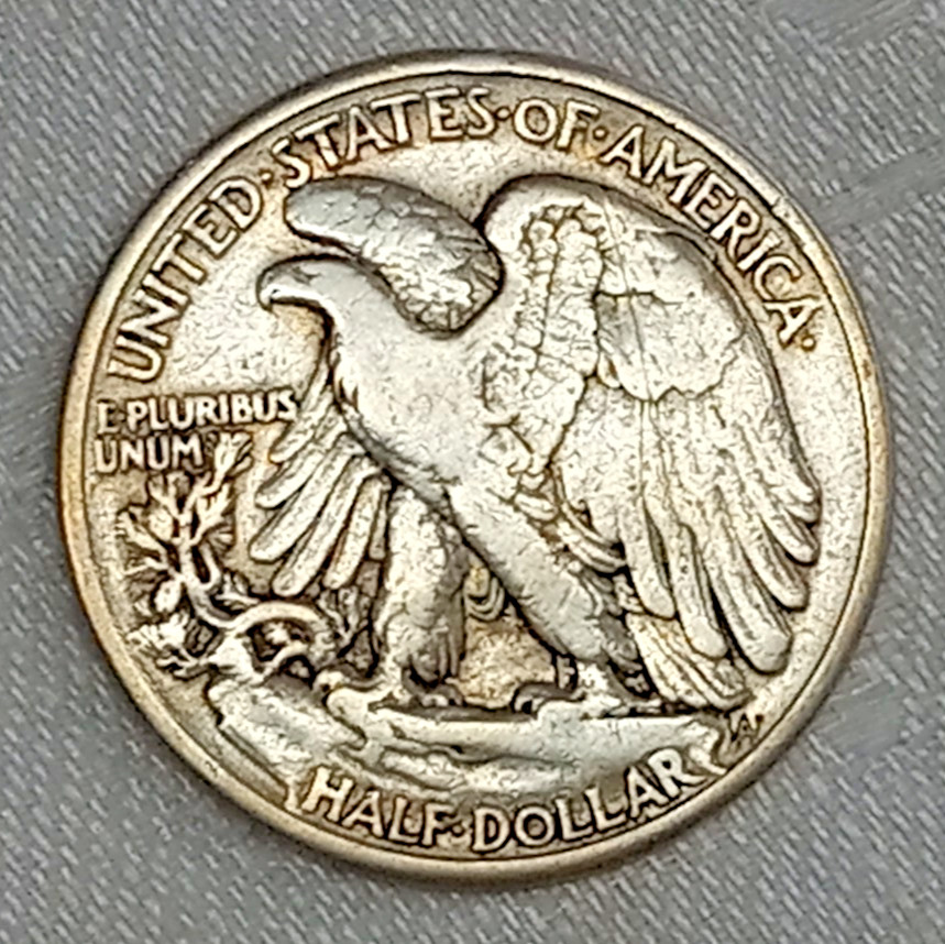 1945 Walking Liberty Half Dollar 90% Silver