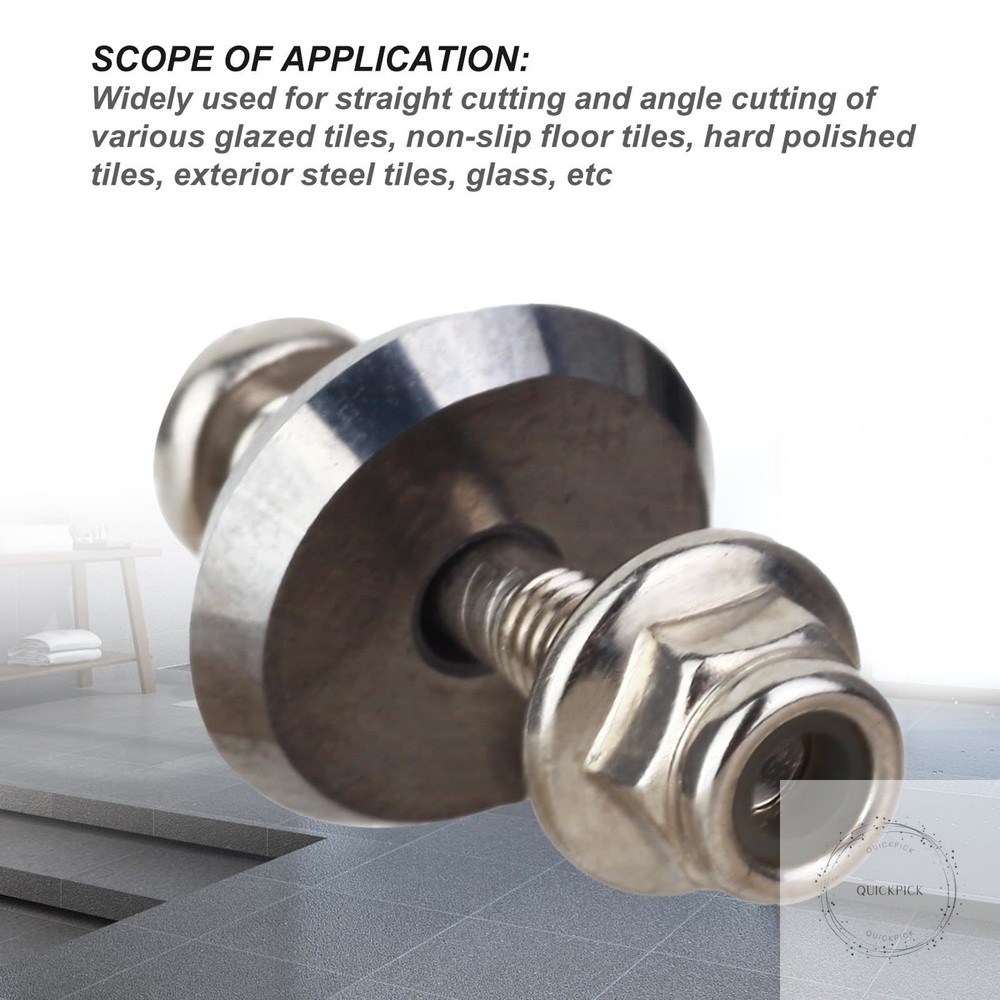 12mm Tile Cutter Scoring Wheel 14A for All Sigma Pull Handle Tile Cutters,Alloy