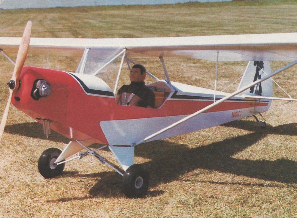 Giant 1/3 Scale Crackerjack Ultralight Plans, Templates and Instructions 100ws