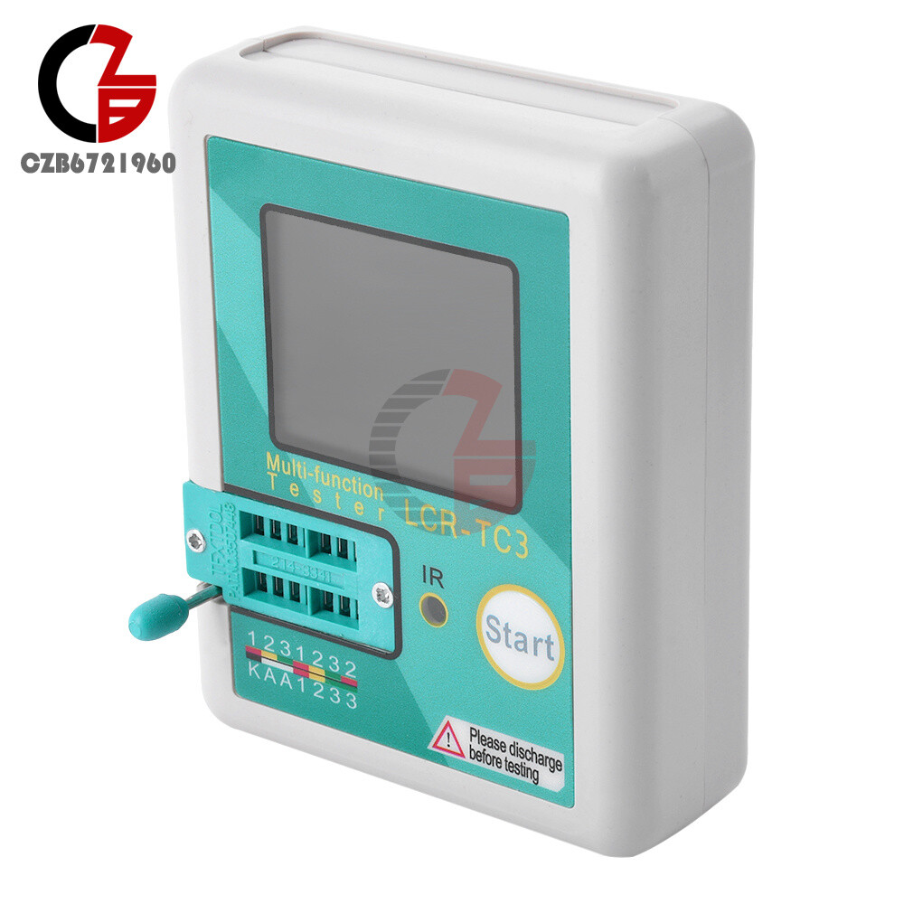 LCR-TC3 V2.1E Upgraded High-precision Transistor Tester Diode Capacitance Tester