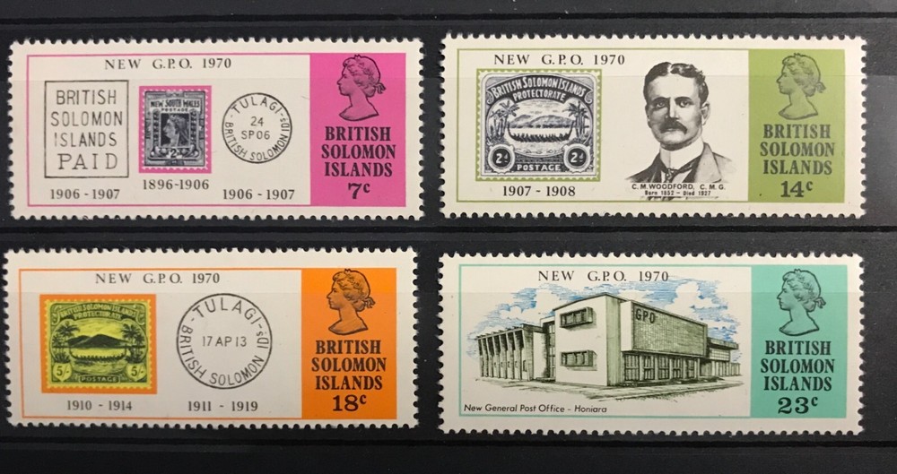 SOLOMON ISLANDS - SET NHM SG