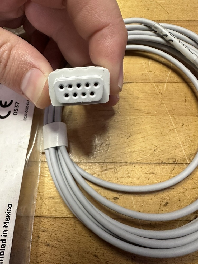 GE Datex Ohmeda Oxytip + SPO2 Interconnect Cable 3m 10ft Ref OXY-C3