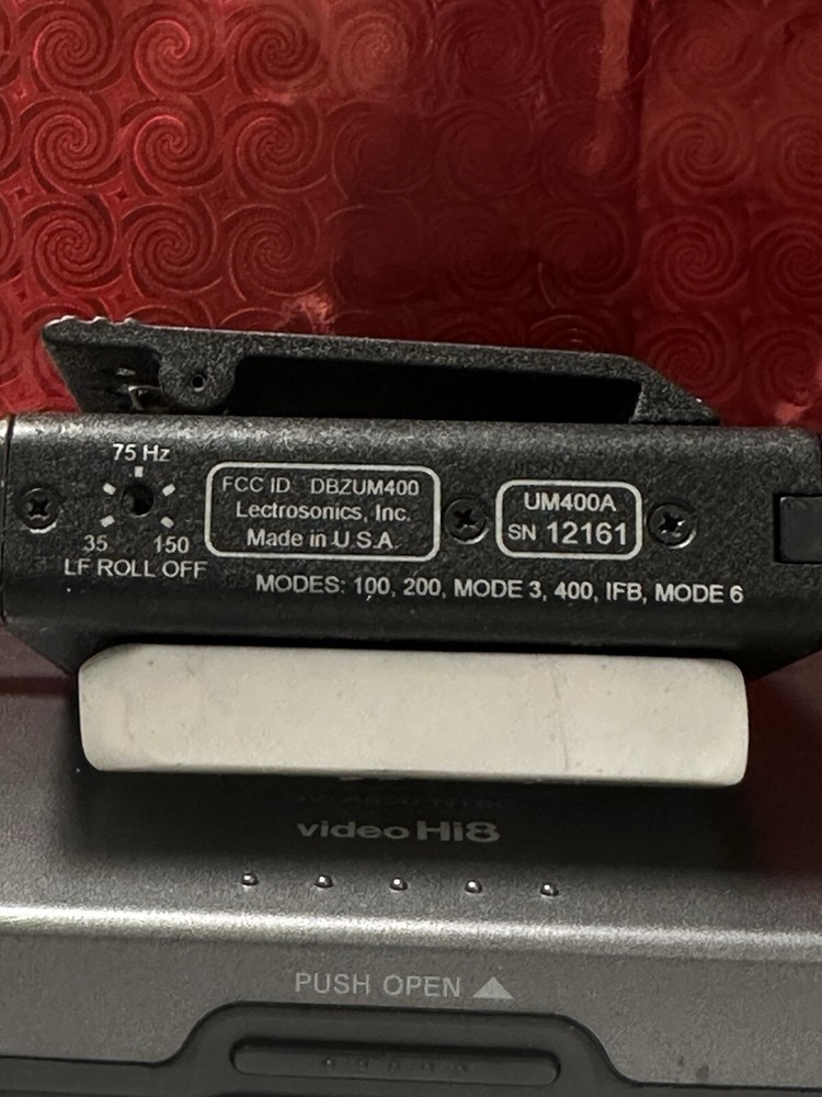 Lectrosonics UM400a Transmitter Block 25