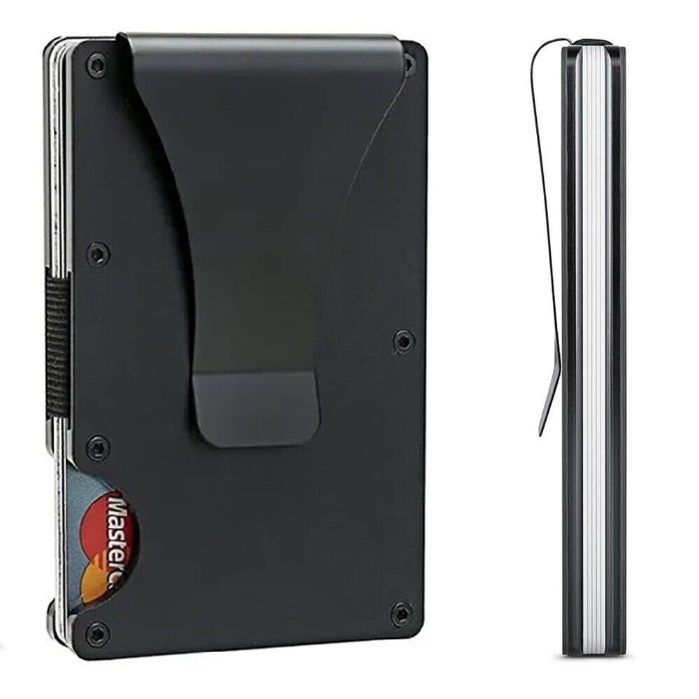 Venom Marvel Thin Metal RFID Blocking Wallet Slim Profile Engraved Spider-Man