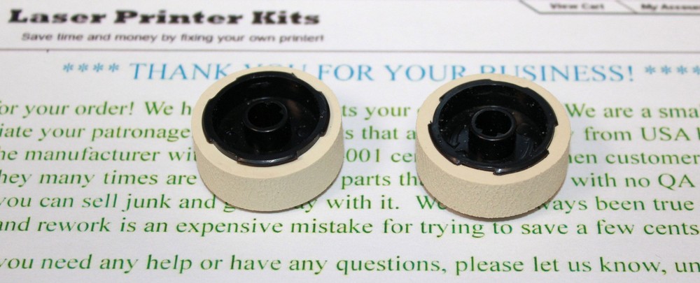 (2 ROLLERS)LEXMARK OPTRA T S ROLLERS ROLLER  99A0070 PREMIUM QUALITY ISO9001 USA