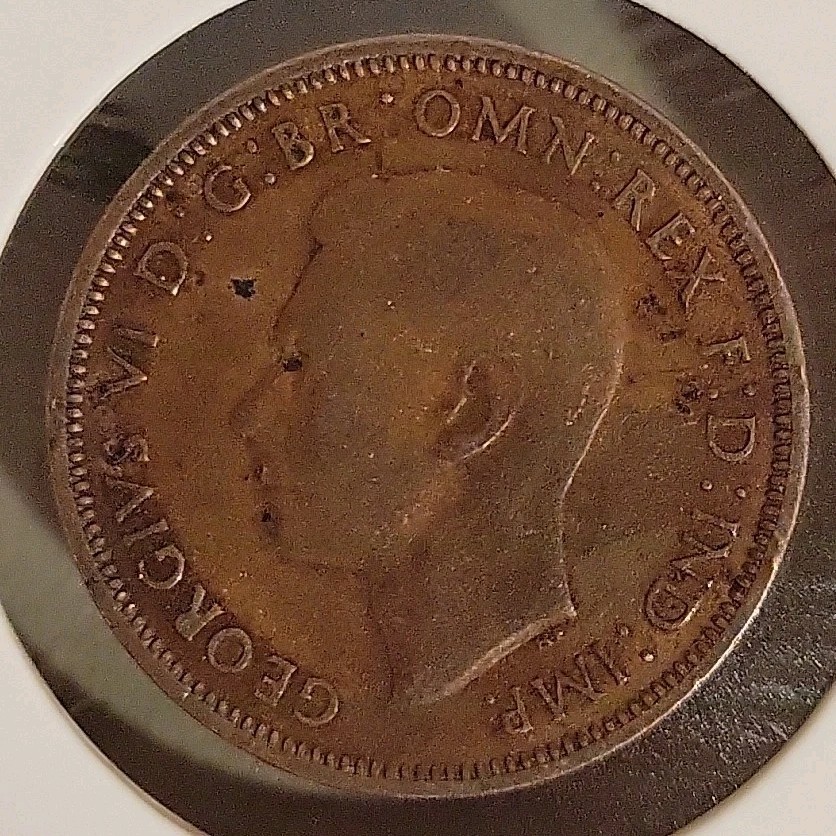 1939 Great Britain Half Penny