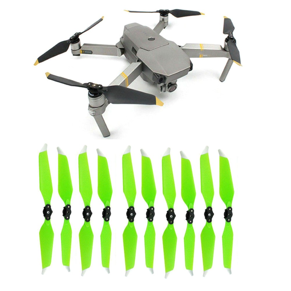 2Pair Green Quick-Release Green Propellers 8331F For DJI Mavic PRO Platinum A