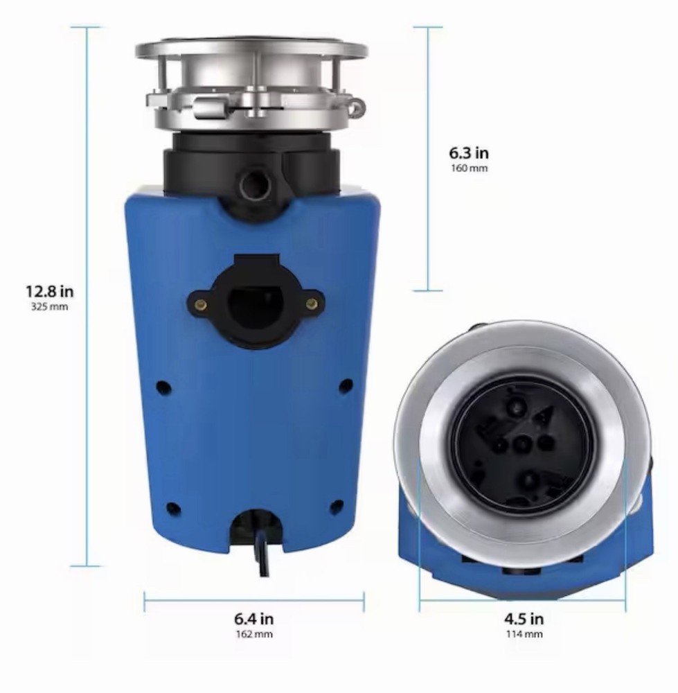 American Standard Elite Corded ASE-30 Continuous Feed 1/3HP Garbage Disposal