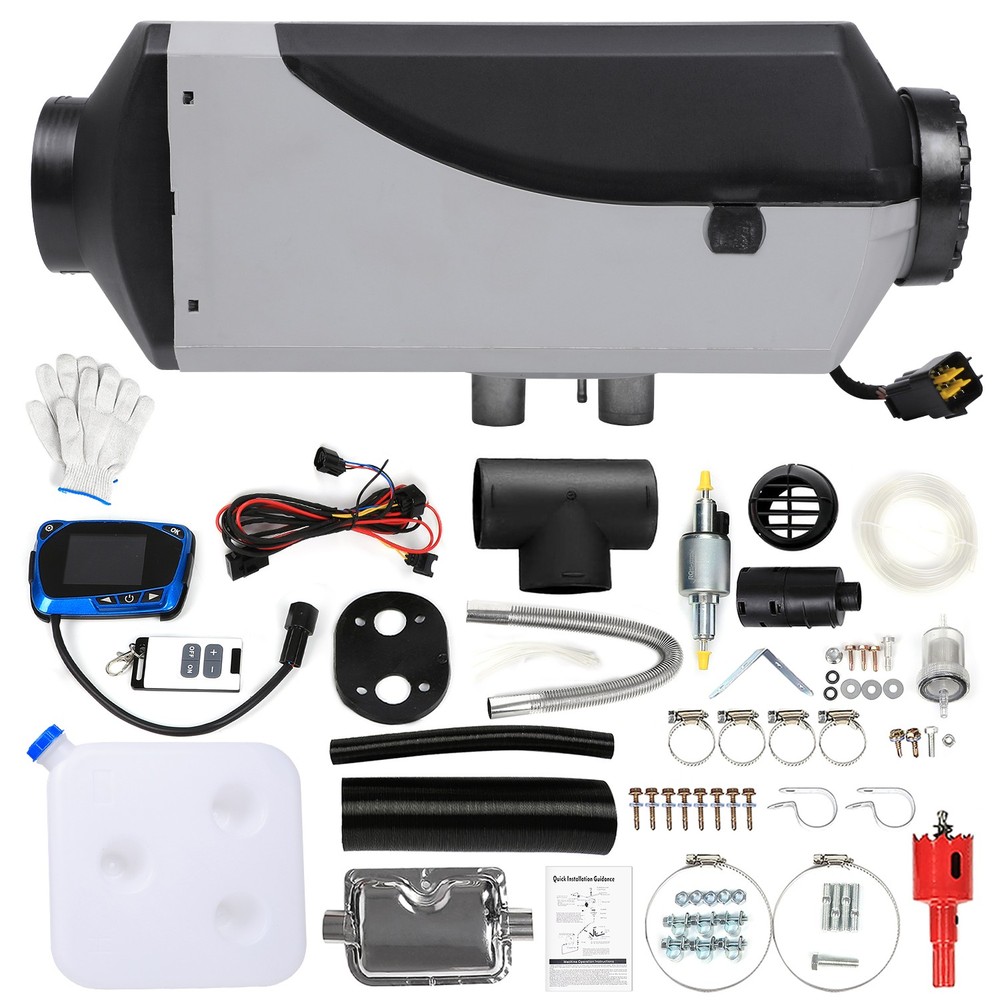 2025 Diesel Air Heater 12V 8KW Bluetooth App LCD Display for Car Bus RV Indoors