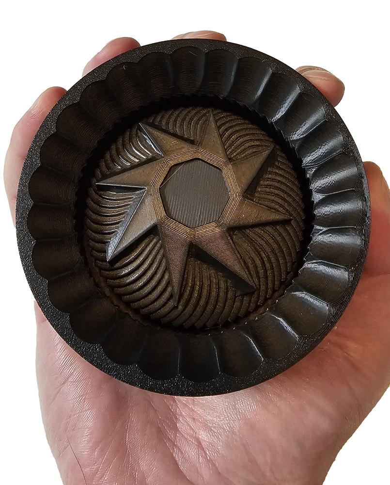 3D Printed Star Grinder