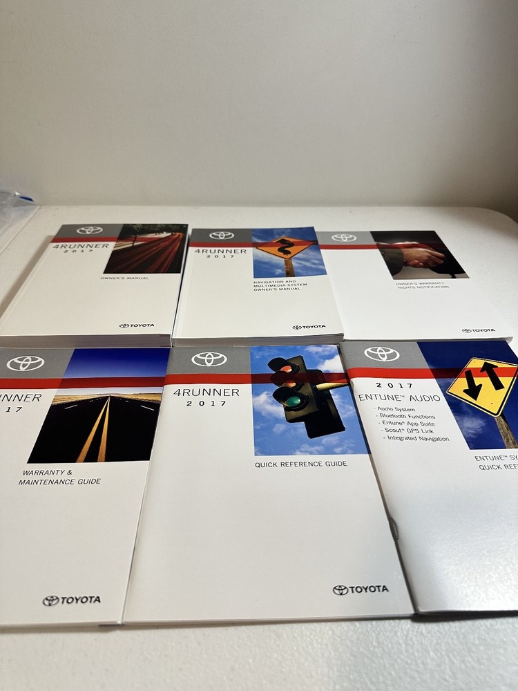 2017 Toyota 4Runner Owner's Manuals