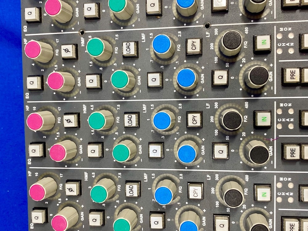 Eq Tile From Solid State Logic Axiom Mt + Ssl A Series Console Mixer