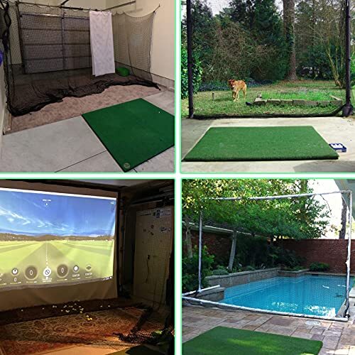 Golf Practice Net Netting Barrier Nets Nylon Black NEW