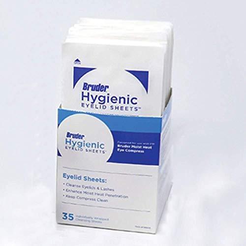 Bruder Hygienic Eyelid Cleansing Sheets Micro Fine Individually Wrapped
