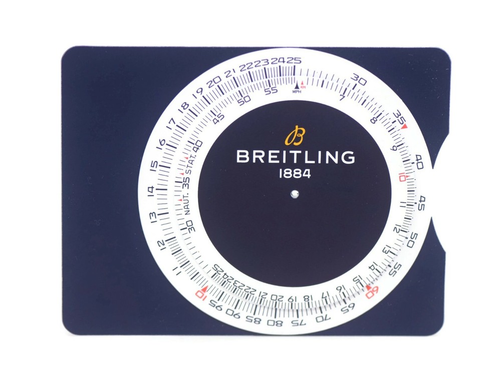 Breitling Bentley Slide Rule Booklet
