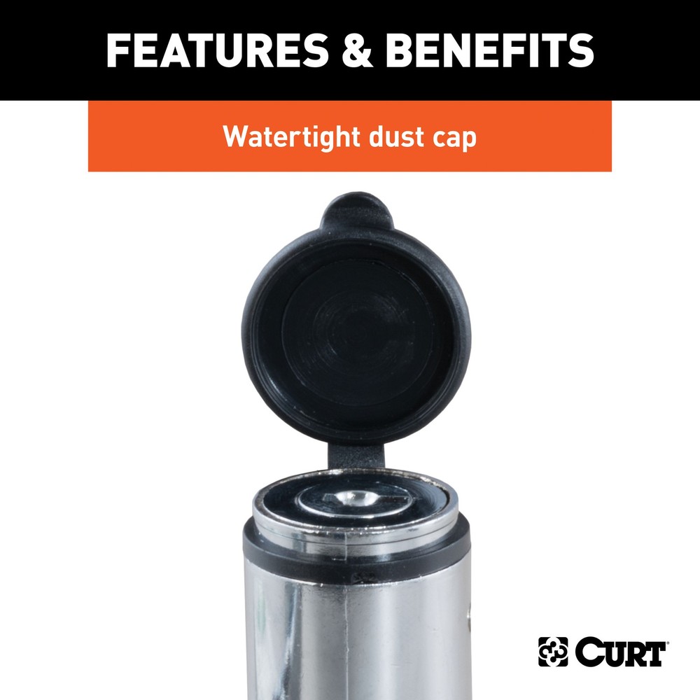 Curt Hitch & Coupler Lock Set (2" Receiver, 2-1/2" Latch)