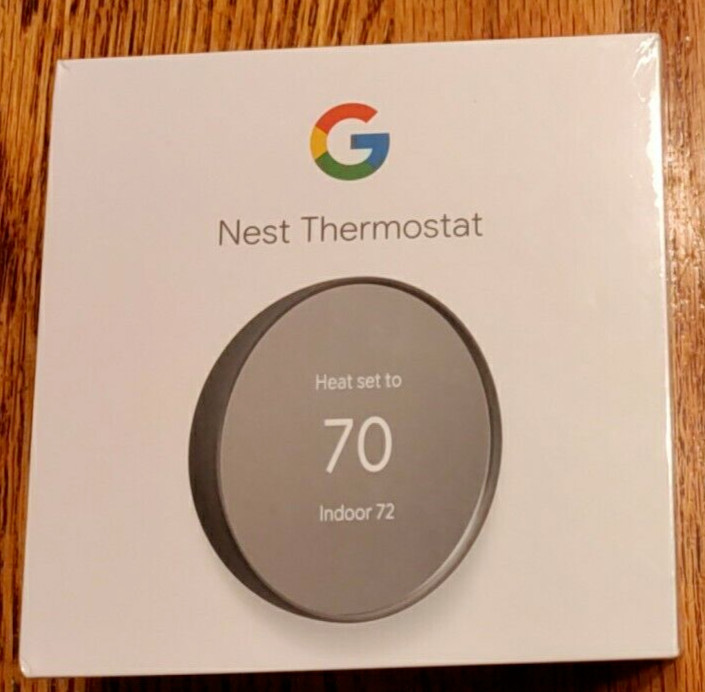 Google Nest Smart Thermostat, Charcoal