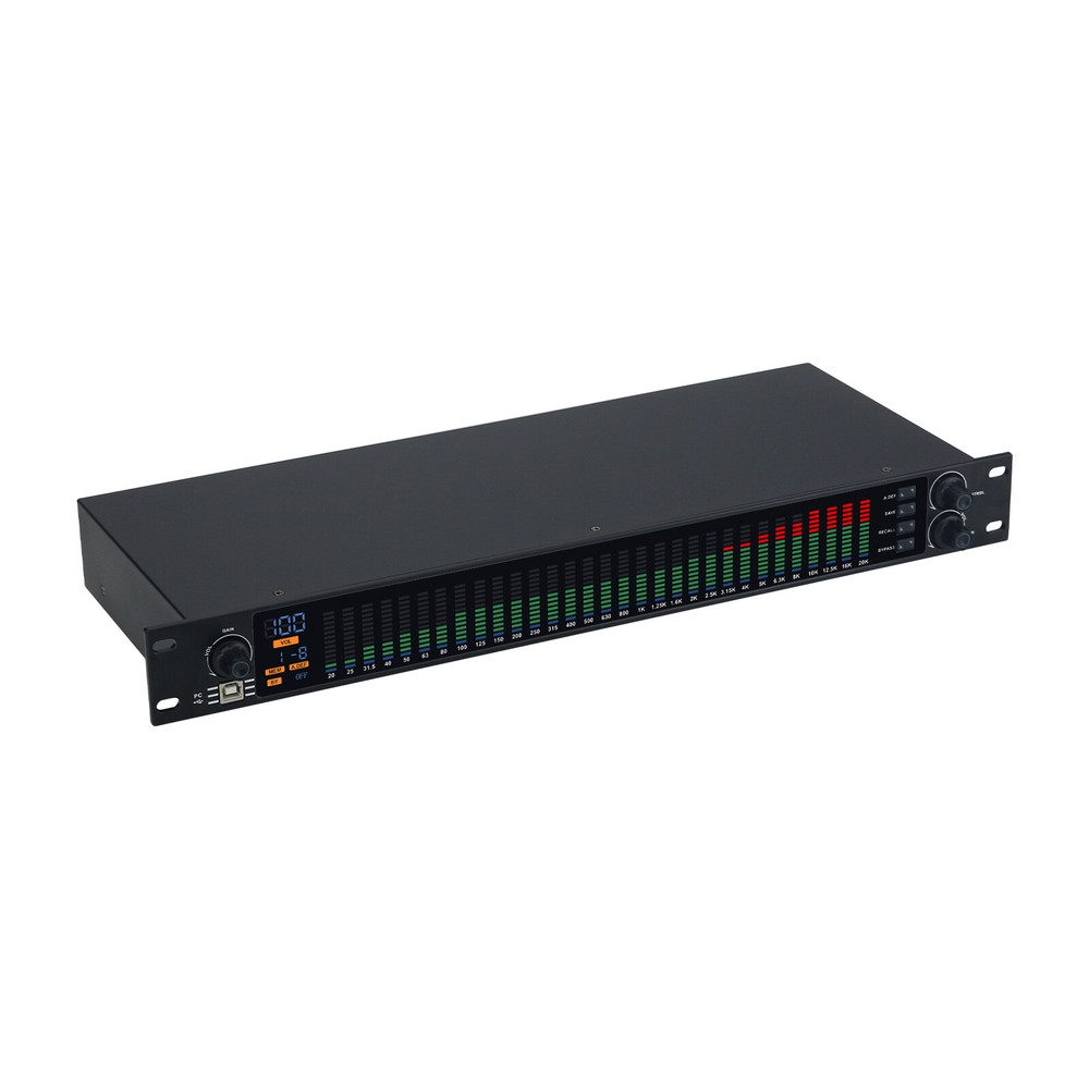 EQ-777S 31 Band Equalizer Professional Audio Equalizer Graphic Equalizer for KTV