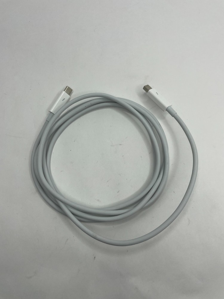 OEM Genuine Apple Thunderbolt Cable 2M 6ft Model A1410 MD861LL/A White