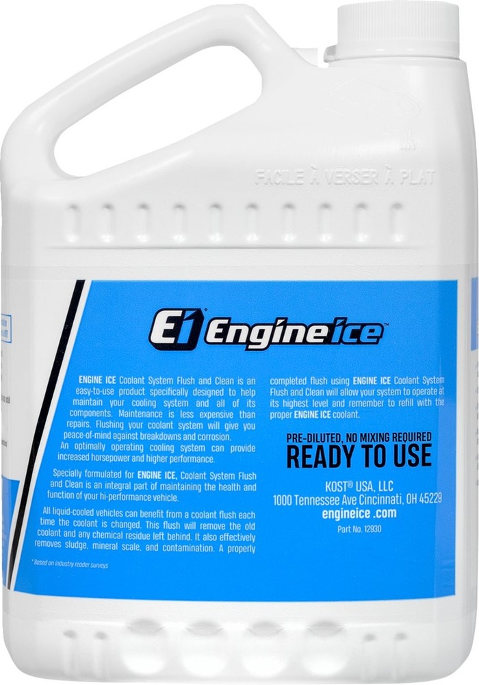 Engine Ice Coolant System Flush and Clean 1/2 Gallon (12930)