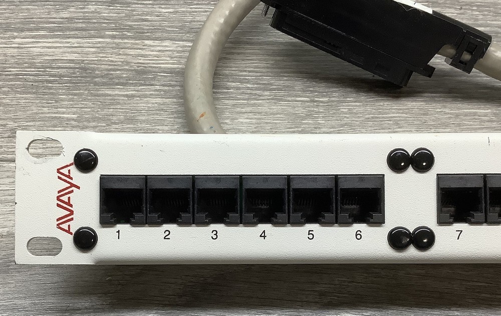 Avaya Phone System 24-Port Patch Panel 700012909