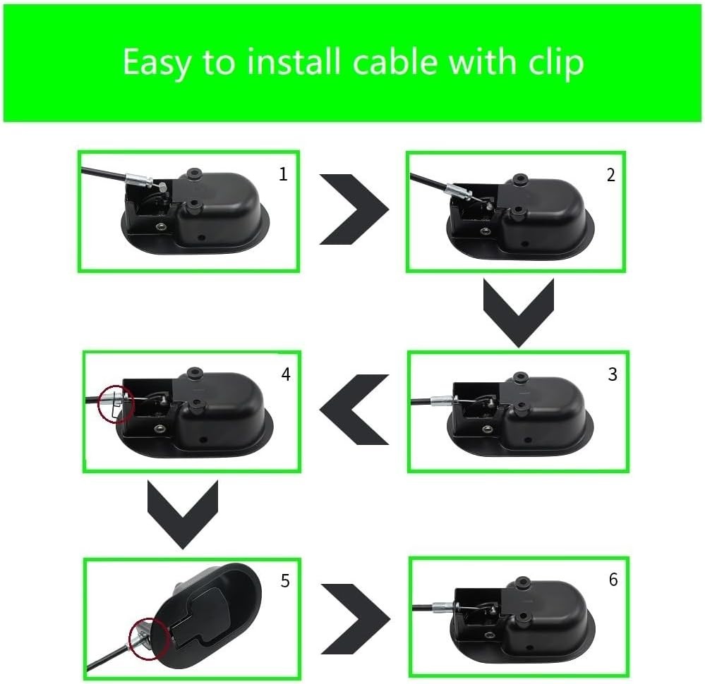 Universal Metal Sofa Chair Recliner Release Pull Handle Replacement Part, Fits A