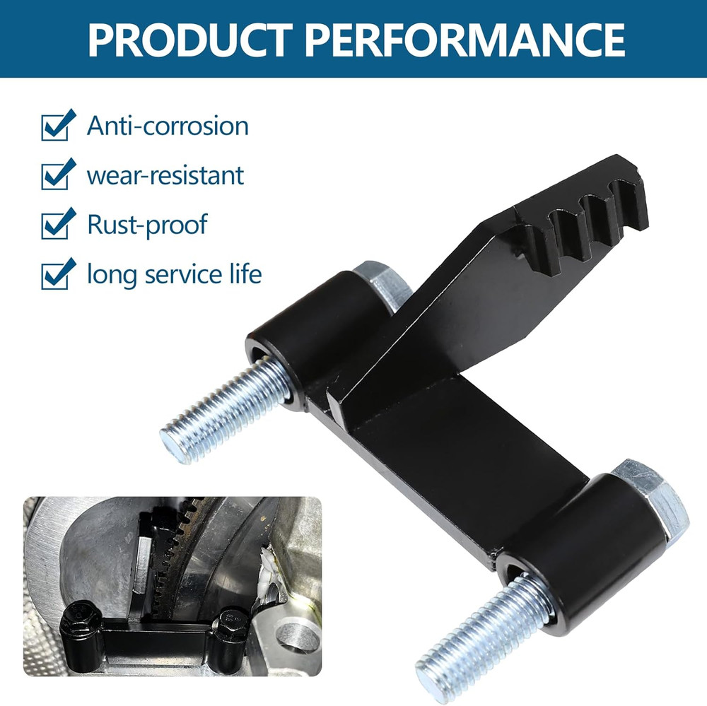 LS Flywheel Locking Tool, Car Engine Flexplate Locking Holder Tool, Flex Plate F