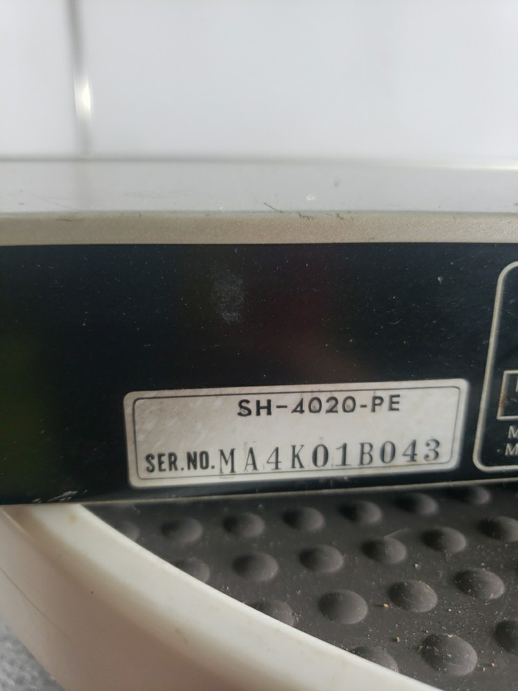 Vintage Silver Technics Audio Digital Timer SH-4020 Japan Tested & Working