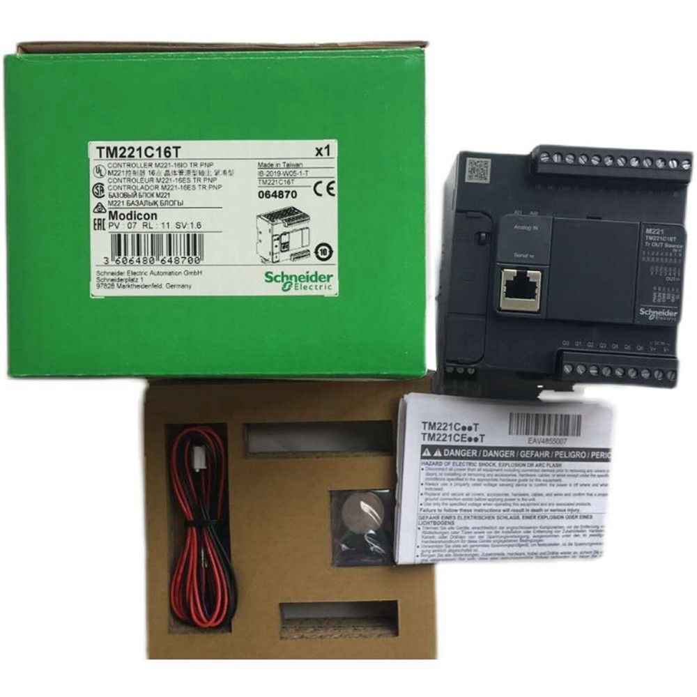 NEW Schneider TM221C16T Logic Controller