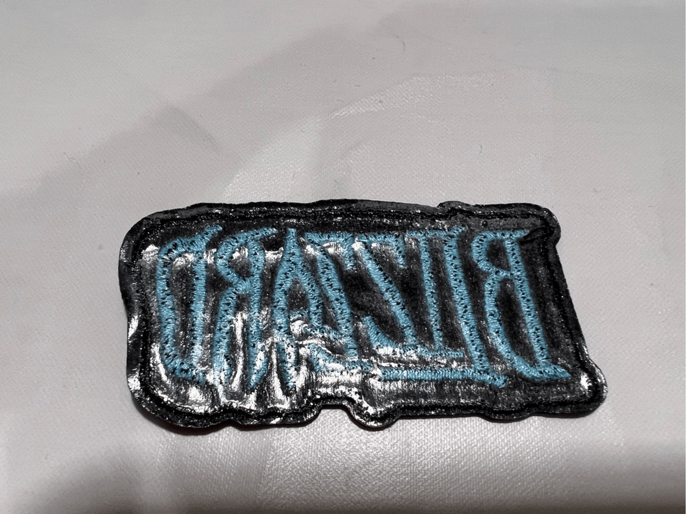 Blizzard Band Iron on Patch
