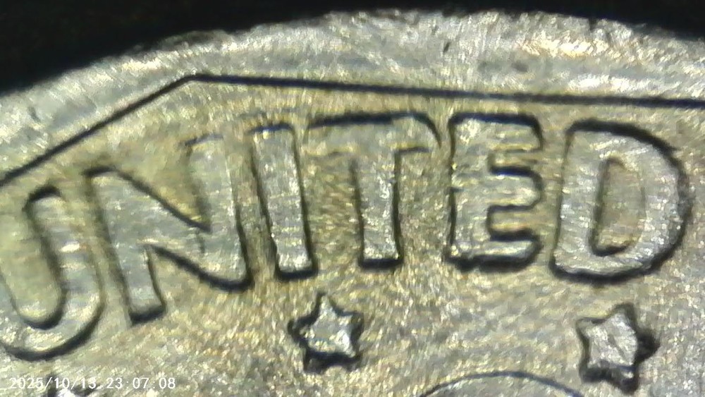 Susan B Anthony Dollar - 1979 Wide Rim , with Errors - Triple strike on star