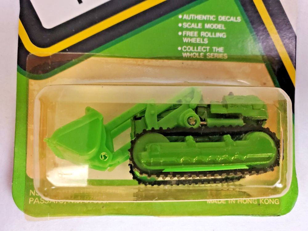 Yatming Task Masters Dozer Front Loader 2 5/8" Long Hong Kong Mint Sealed