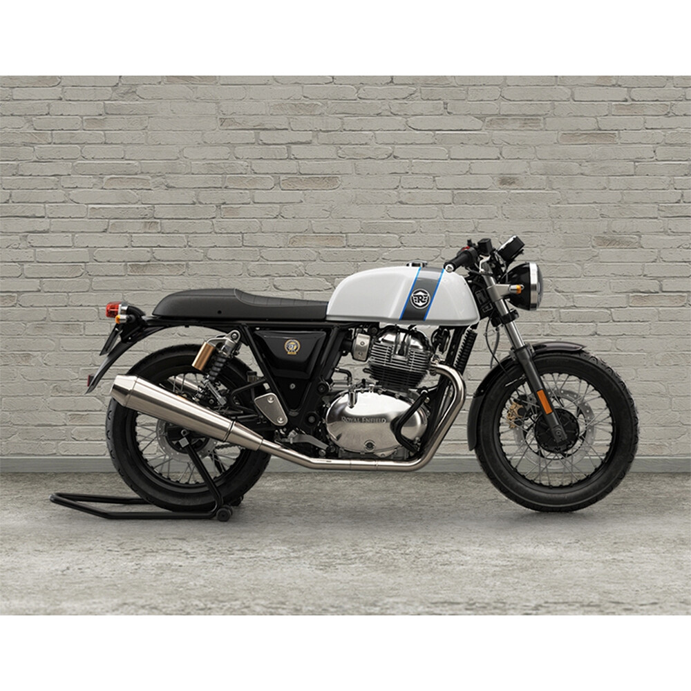CHROME Compact Engine Guards FIT ROYAL ENFIELD GT & Interceptor 650