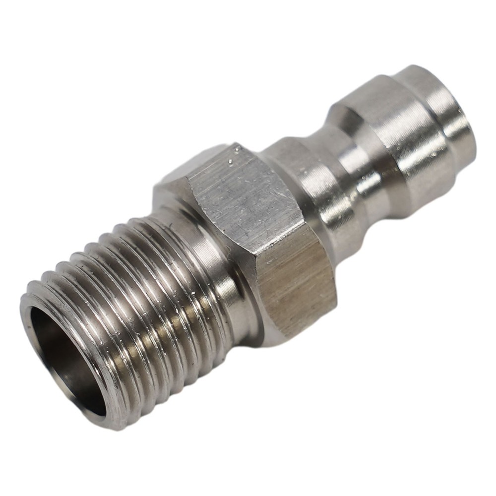 Efficient M10*1.0 Threaded PCPFittings 8MM Male Quick Disconnect Adapter