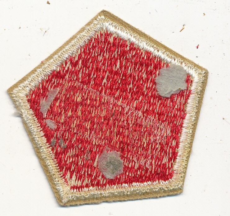 5th Regimental Combat Team RCT patch post WWII make real