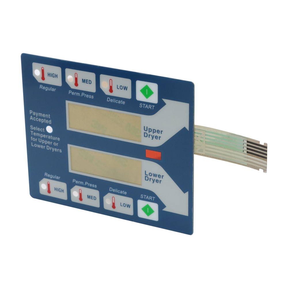 For Dexter Blue Touch Pad Dryer Green Start Square 9801-059-006 5Pack