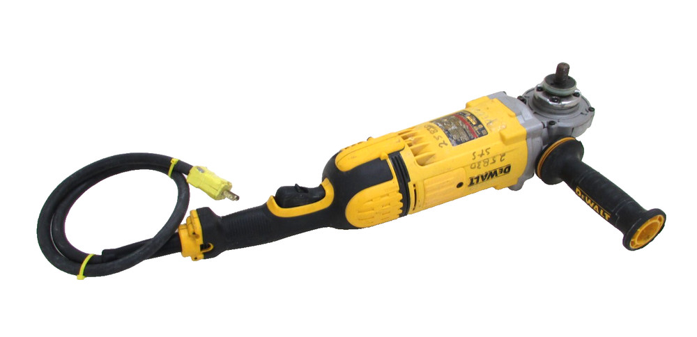 DEWALT TOOLS 9” ANGLE GRINDER w/ SIDE HANDLE, No. DWE4599N TYPE 1