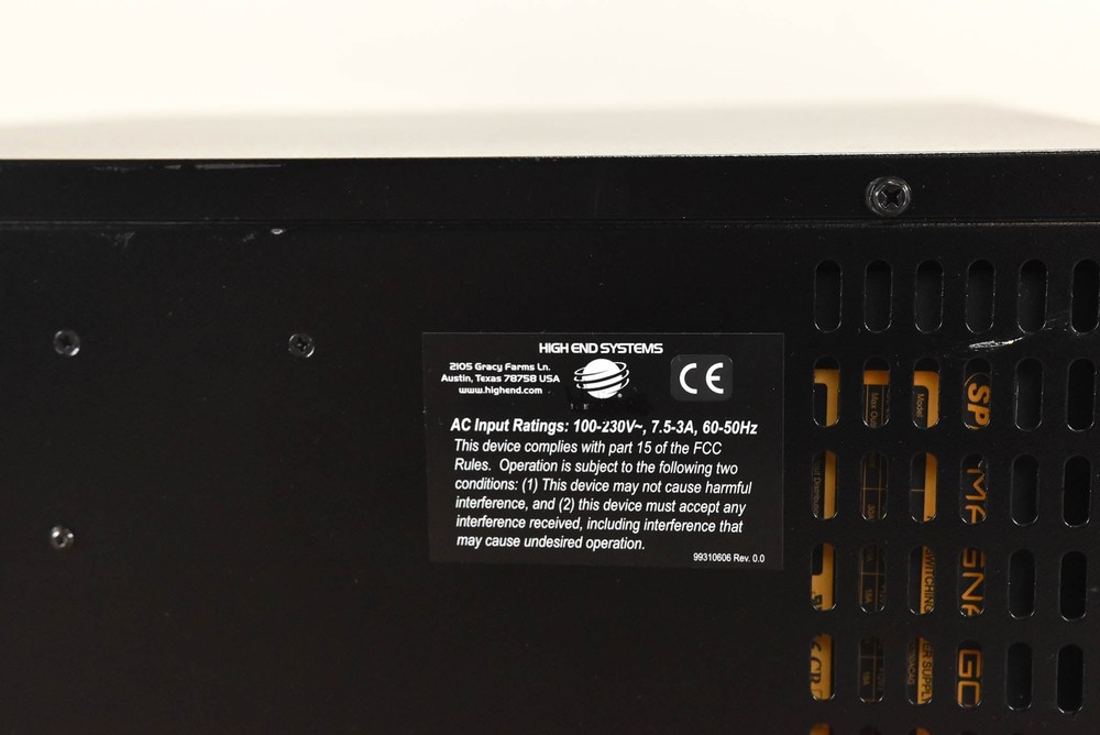High End Systems Axon HD Pro Media Server CG002WS