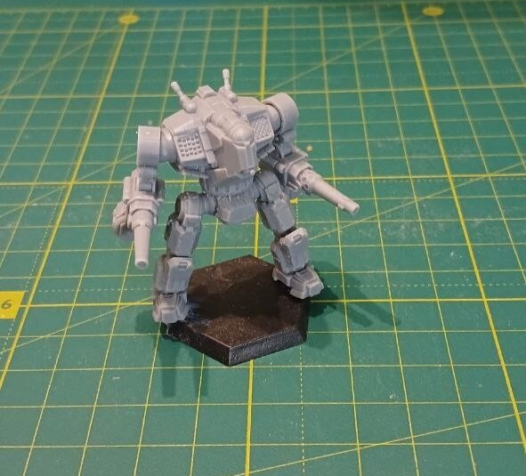 Naga II, battletech game miniature