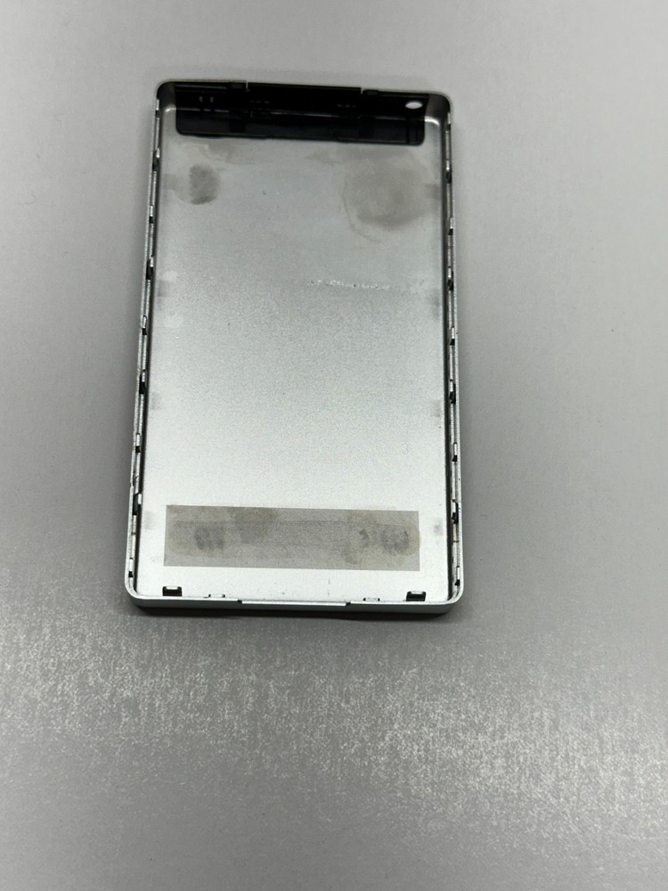 Original OEM Silver Back Cover Panel for Microsoft Zune 80GB Model 1126 Red