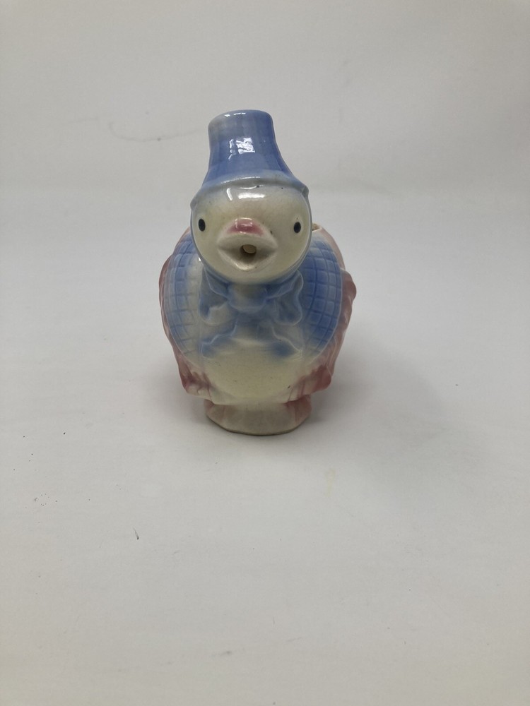 pottery duck creamer