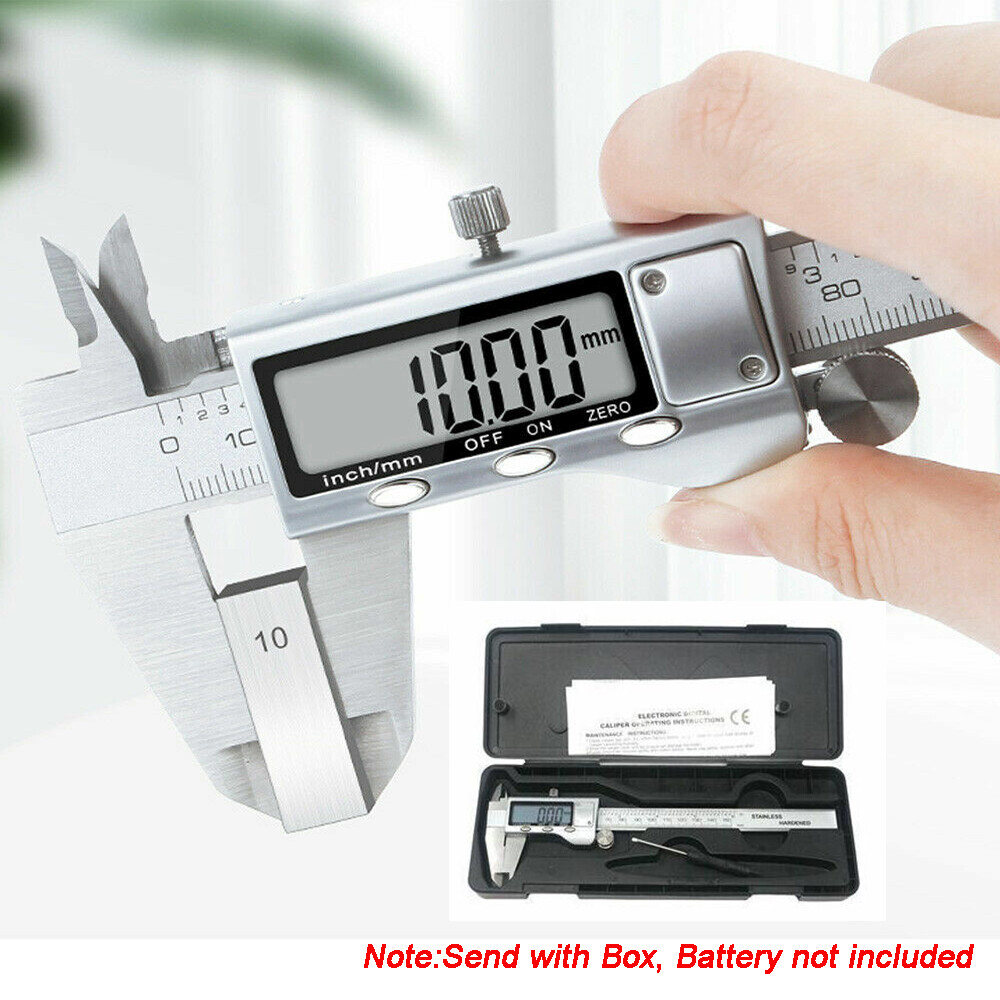 6” 150mm Digital Caliper Vernier Micrometer LCD Electronic Measuring Tool