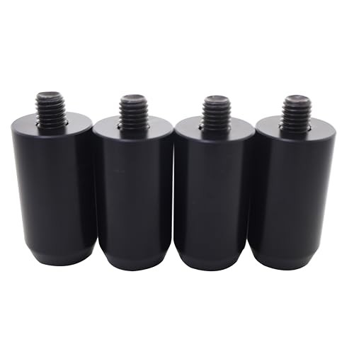 Black 2pcs Motorcycle Crash Bar Guard Ball Engine Guard Collision Protector
