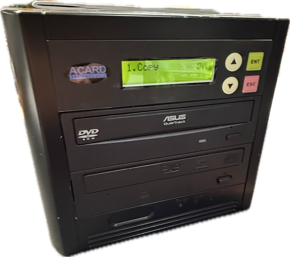 ACARD Technology Copy Smart Plus CD DVD Duplicator Standalone Black 5.25"