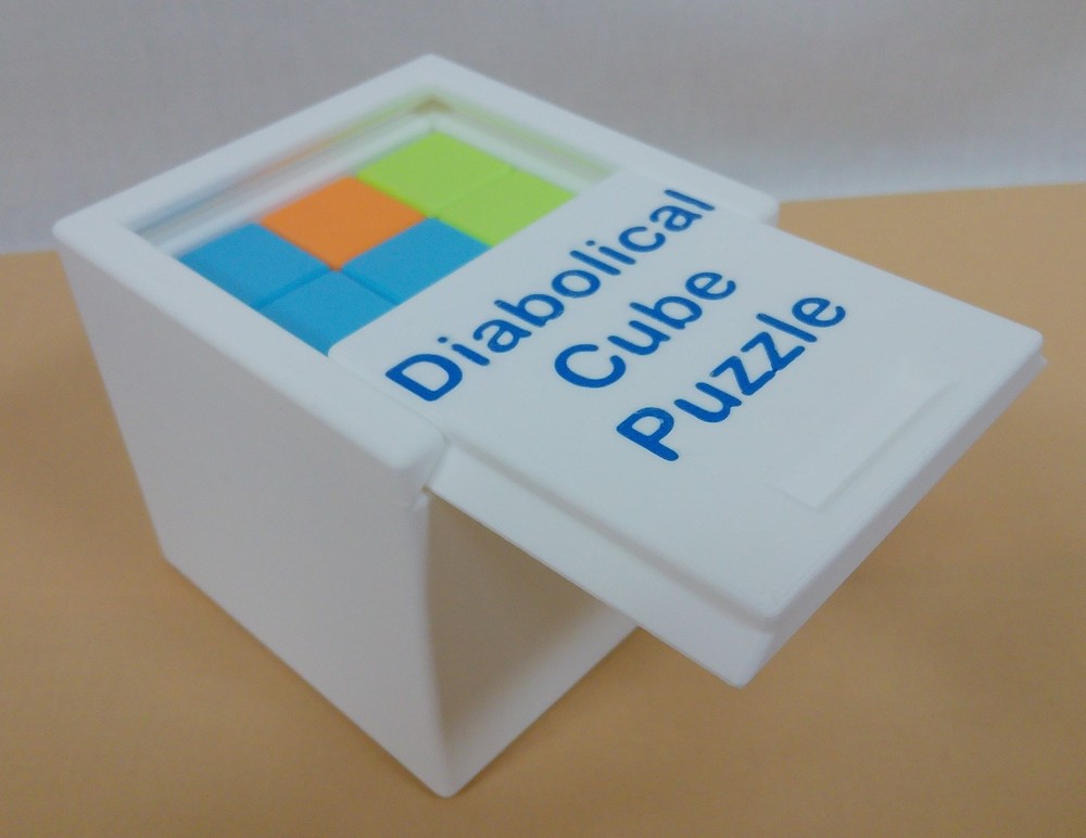 3-D Printed Diabolical Cube Puzzle