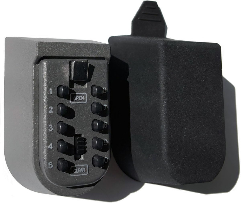 Key Lock Box for outside Wall Mount Waterproof Spare Key Storage Box