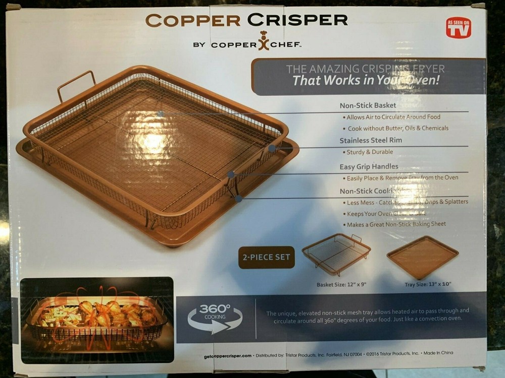 Copper Crisper by Copper Chef NEW