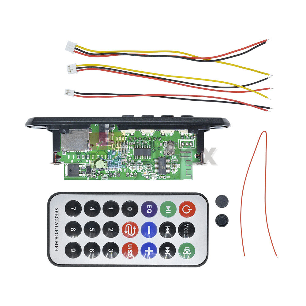 Wireless Bluetooth 12V MP3 WMA Decoder Board Audio Module USB TF Radio Car